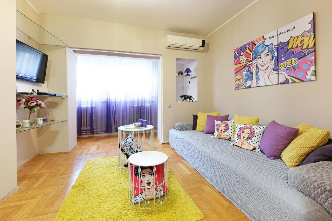 Sava Square Apartment Belgrado Exterior foto