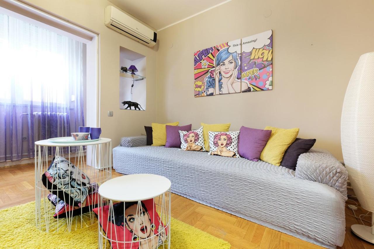 Sava Square Apartment Belgrado Exterior foto