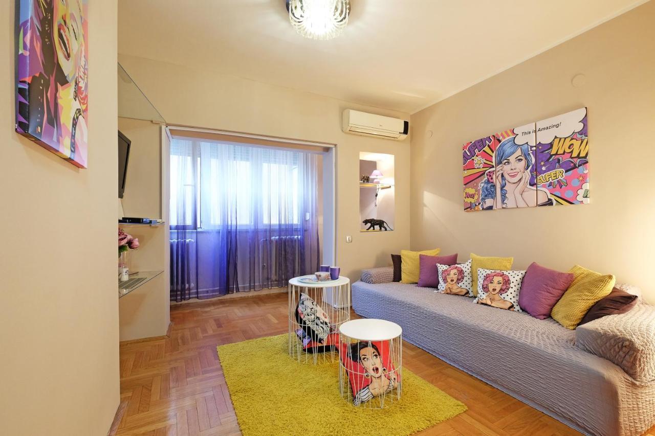 Sava Square Apartment Belgrado Exterior foto